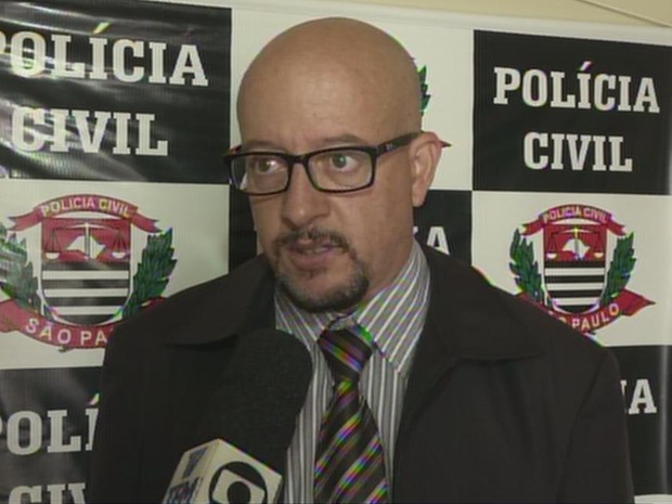 Delegado Reinaldo Braga, de Itapeva (Foto: Reprodução/ TV TEM)