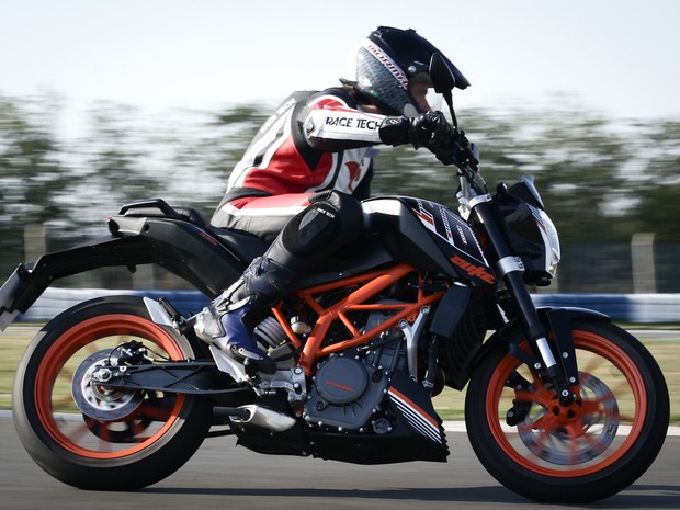 KTM 390 Duke (Foto: Caio Kenji / G1)