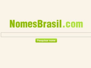 Sites 'Nomes Brasil' informa CPFs de cidadãos brasileiros e situação cadastral de documentos. (Foto: Reprodução/nomesbrasil.com)