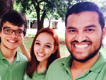 Três dos quatro fundadores do Galt - Victor Esteves, Priscilla Dalledone e Rubenilson Cerqueira (Foto: Galt/Divulgação)