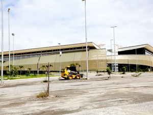 Arena Pantanal, no Bairro Verdão, em Cuiabá. (Foto: Lenine Martins/Gcom)