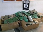 Polícia Federal apreende 350 kg de maconha escondida em carro