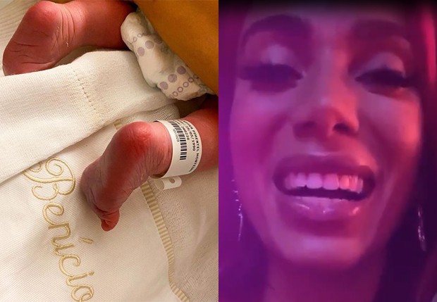 Anitta reage ao nascimento do sobrinho Benício, filho de seu irmão Renan Machado (Foto: Reprodução/Instagram)