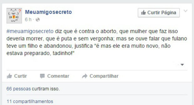 #meuamigosecreto 5 (Foto: Reprodução/Facebook)