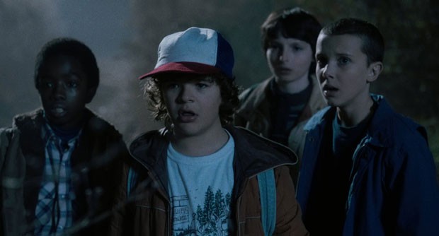 Cena da série 'Stranger things'