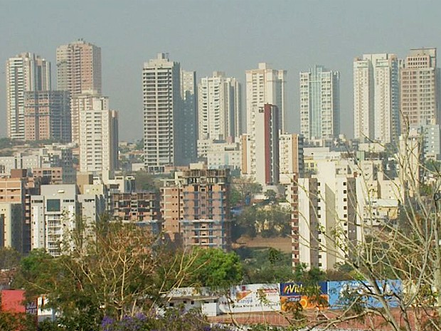 Imóveis na Zona Sul de Ribeirão Preto, SP (Foto: Reprodução EPTV)