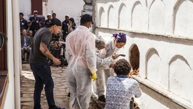 Exumação da ossada de Chica da Silva faz parte de projeto de documentário. (Foto: BBC)