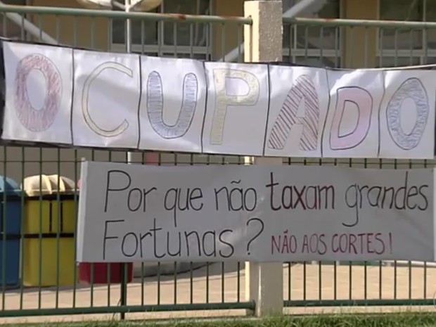 Campus do IFG em Aparecida de Goiânia, Goiás (Foto: Reprodução/ TV Anhanguera)