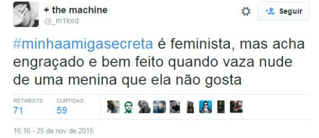 #minha amigasecreta 2 (Foto: Reprodução/Twitter)