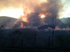 Incêndio de grande proporção mobiliza bombeiros de Juiz de Fora