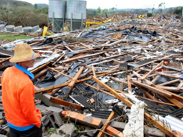 Prefeitura estima prejuízo de R$ 5 milhões no município de Francisco Beltrão (Foto: Prefeitura de Francisco Beltrão/ Divulgação)