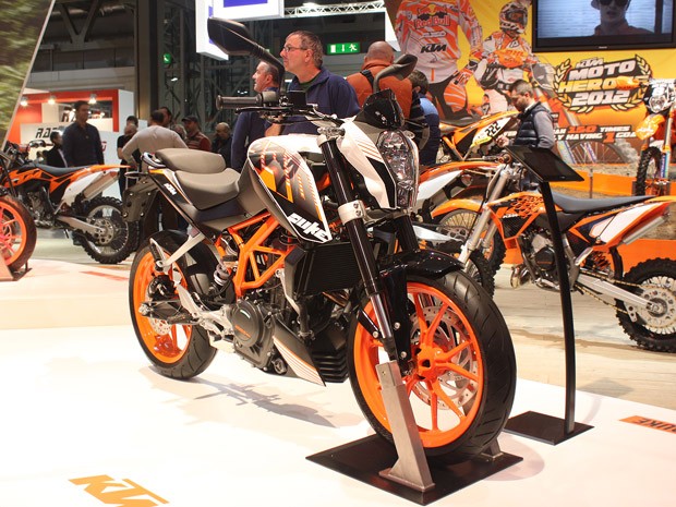 KTM 390 Duke (Foto: Rafael Miotto/G1)