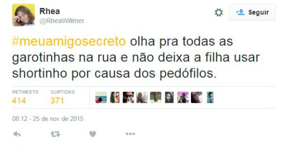 #meuamigosecreto 4 (Foto: Reprodução/Twitter)