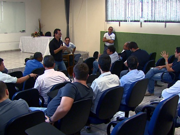 Reunião discutiu estrutura para receber evento esportivo em Araraquara (Foto: Reprodução/EPTV)