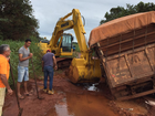 Cerca de 40 veículos estão presos em atoleiros no Araguaia, diz Defesa Civil