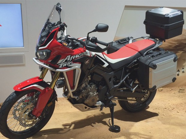 Honda Africa Twin (Foto: Luciana de Oliveira/G1)