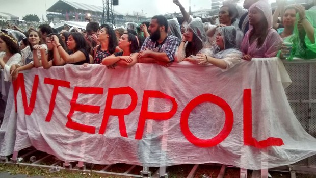 Fãs do Interpol no show da banda no Lollapalooza (Foto: Vinicius Cunha/Gshow)