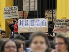 Lésbicas e bissexuais fazem caminhada no Centro de São Paulo