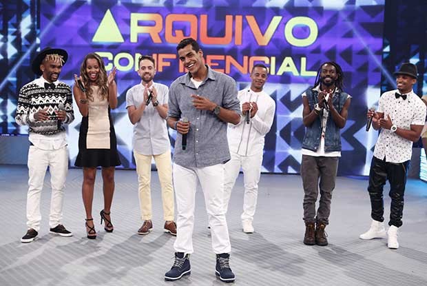 Multitalentoso, Marcello Melo Jr. também arrebenta com o Melanina Carioca (Foto: Inácio Moraes/ Gshow)