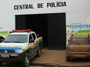 Central de flagrantes em Porto Velho - RO (Foto: Angelina Ayres/Rede Amazônica)