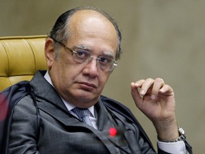 O ministro Gilmar Mendes durante sessão do STF (Foto: Fellipe Sampaio /SCO/STF)