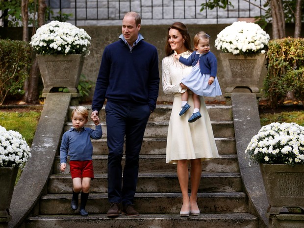 Família real britânica vai a festa infantil nesta quinta-feira (29) durante visita ao Canadá (Foto: REUTERS/Chris Wattie)