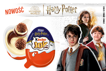 KINDER JOY z nową kolekcją zabawek na licencji Harry Potter i Funko POP