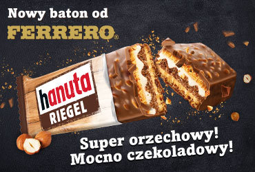 Hanuta RIEGEL – nowy baton od Ferrero