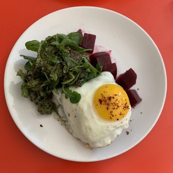 Eggs, beets