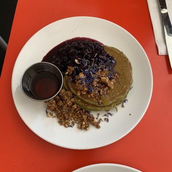 Matcha pancakes