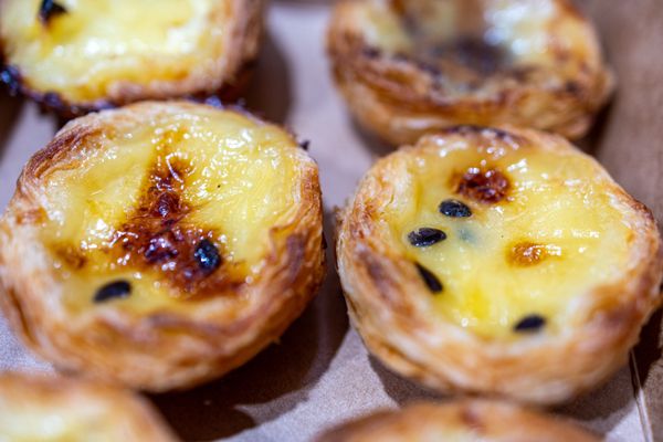 Photo of Pastelaria Adega - San Jose, CA, US. Passionfruit Pastéis de Nata aka Portuguese Egg Tart ($4/ea or $21/6)