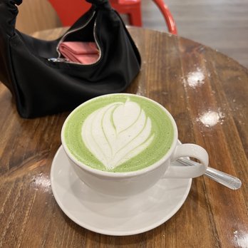 Matcha Latte w/ almond milk