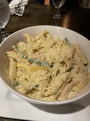 Photo of Beans and Vines - New York, NY, US. Pasta Primavera with Chicken