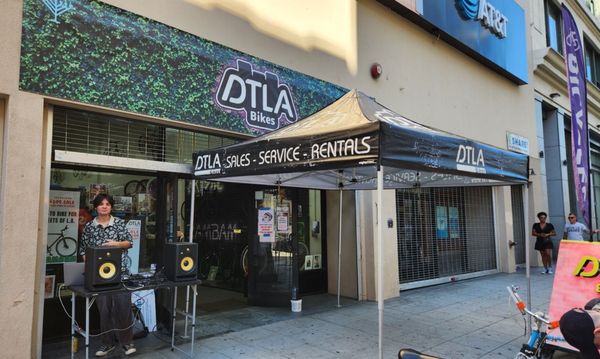 Photo of DTLA Bikes - Los Angeles, CA, US. This is the front of the store, DTLA Bikes.