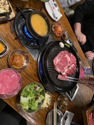 Photo of Jongro BBQ - New York, NY, US. Meat platter