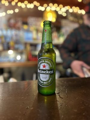 Photo of The Saloon - San Francisco, CA, US. a bottle of heineken beer on a table