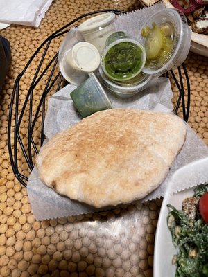 Photo of Nish Nush - New York, NY, US. Whole Wheat Pita