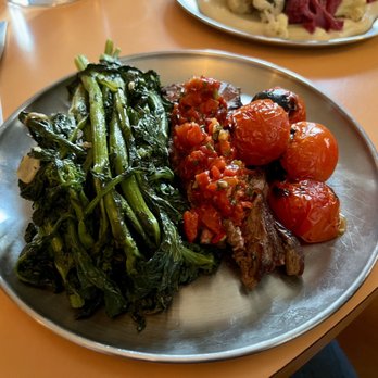 Bavette Steak - extra brocoli rabe instead of fava bean