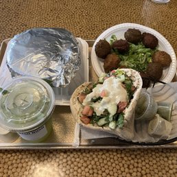 Falafel Trio Platter