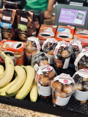 Photo of Dunkin' - New York, NY, US. Cash register last second items.