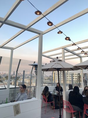 Photo of El Techo - San Francisco, CA, US. New partitioned booths on the roof