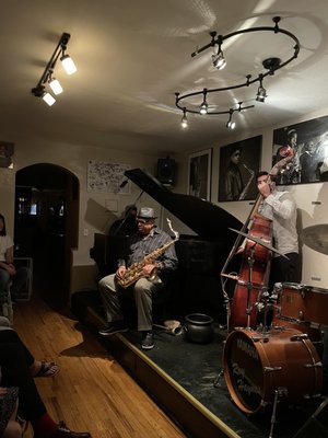 Photo of Bill's Place - New York, NY, US. Saturday night jazz