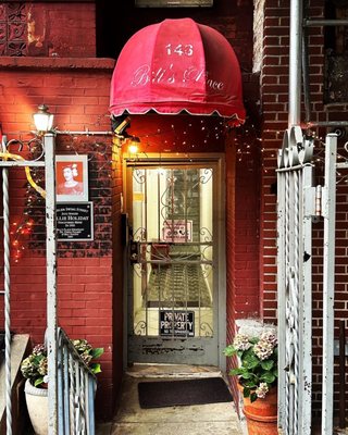 Photo of Bill's Place - New York, NY, US. the entrance to bill's place