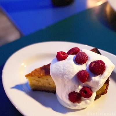 Photo of Gaskins - Germantown, NY, US. Lemon almond polenta cake