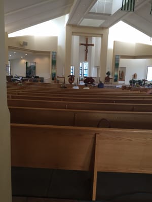 Photo of Holy Trinity Church - El Dorado Hills, CA, US. View inside of church