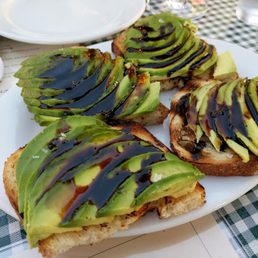 Avocado Bruschetta