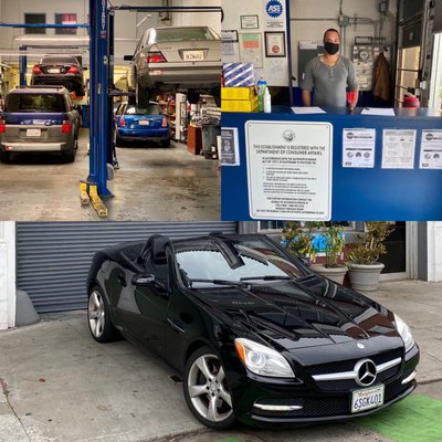 Photo of Metric Motors of San Francisco - San Francisco, CA, US. Picking up my happy car at Metric Motors.