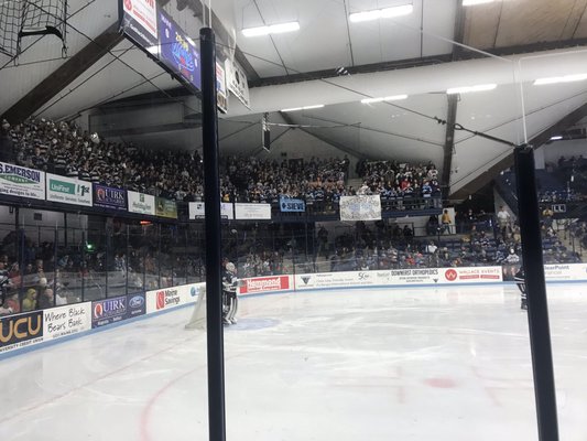 Photo of Alfond Arena - Orono, ME, US. Student section