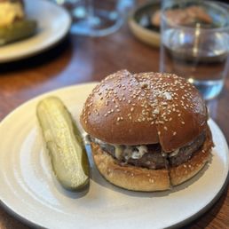 French Onion Burger