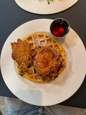 Photo of Rosa’s At Park - Bronx, NY, US. Chicken and waffles